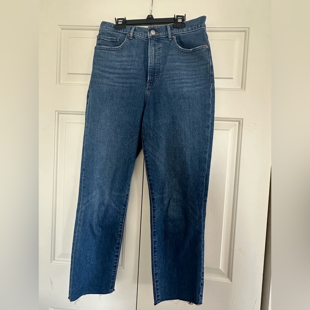 Express slim super high rise jeans